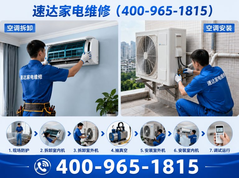 渭南空调维修展示图
